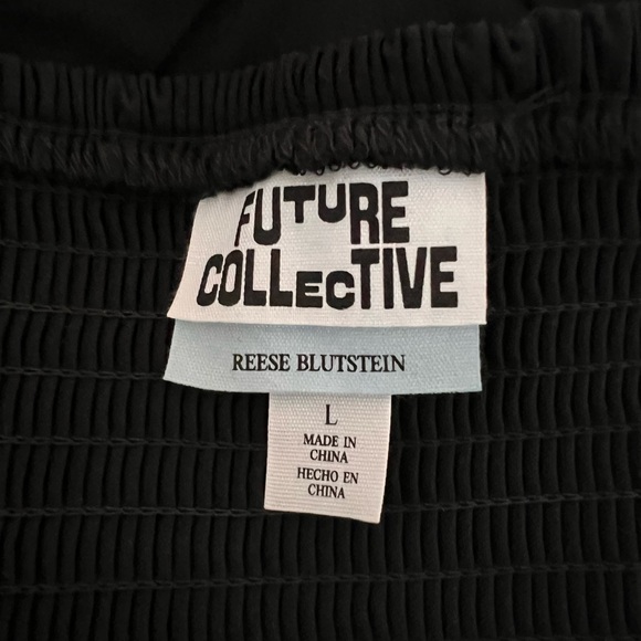 Reese Blutstein for Future Collection by Target L black corset tube top - Picture 4 of 4